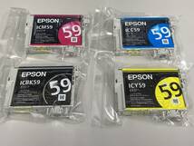 ★EPSON 純正 ICBK59 ICM59 ICC59 ICY59 新品インク・送料185円★_画像1