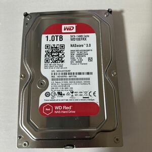 B2:（動作保証/AVコマンド対応/使用0時間）SATA 3.5インチHDD WDC WD10EFRX 1TB 1000GB