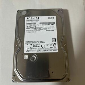 B32:（動作保証/AVコマンド対応/使用0時間）SATA 3.5インチHDD 1TB TOSHIBA DT01ACA100