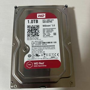 B49:（動作保証/AVコマンド対応/使用0時間）SATA 3.5インチHDD WDC WD10EFRX 1TB 1000GB