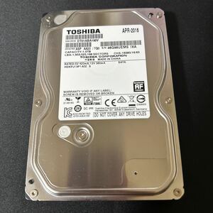 B80:◇動作保証/AVコマンド対応◆使用0時間 TOSHIBA SATA 3.5インチHDD SATA 1000GB DT01ABA100V 1TB