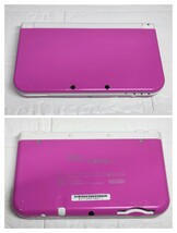 ★ほぼ新品★Newニンテンドー3DS LL ピンク×ホワイト 充電器付_画像2