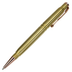 Caliber GOURMET 弾丸ボールペン 真鍮製 ゴールド ディフェンスペン 高級ボールペン ギフト お祝い プレゼント