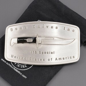 BUCK belt buckle Schmuckatelli 75 anniversary limitation collaboration belt for buckle only men's 