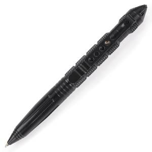 UZI タクティカルペン TACPEN2 ガラスブレーカー付 [ ブラック ] 護身用ボールペン アルミペン アルミボールペン
