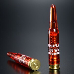 OMNIAPLAST スナップキャップ 308Win 空撃ちケース 2個 空撃用 ダミーカート ダミーラウンド銃 ライフル弾