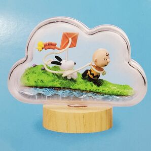 スヌーピーウェザーテラリウム　SNOOPY WEATHER TERRARIUM WINDY DAY 