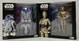 Ig581★リボルテック スター・ウォーズ R2-D2 & C-3PO 2コセット フィギュア 海洋堂 中古★