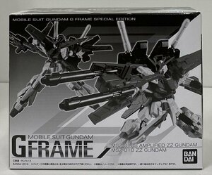 Ig668★未開封 機動戦士ガンダム Gフレーム ZZガンダム/強化型ZZガンダム バンダイ フィギュア 中古★