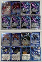 Ig765★ バトスピ CB ガンダム 等 XX. X 他 キラ ノーマル 126枚セット スレキズ/反り等あり ゆうパケ可/1円スタート 中古 ★_画像7