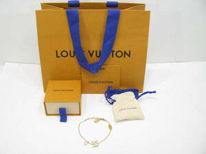 * secondhand goods *LOUIS VUITTON Louis Vuitton bracele LV Aiko nik beautiful goods 