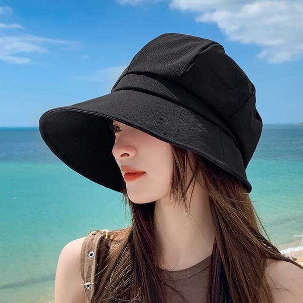 レディース 帽子 キャスケット ブラック 韓国風 送料無料 新品