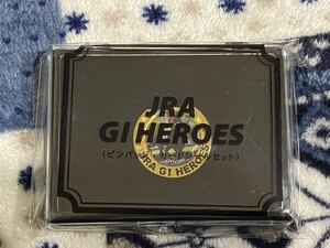 JRA GI HEROES ピンバッジ・カードシールセット