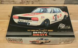 ★彡 アオシマ文化教材社 1/24 日産 スカイライン 2000GT-R 栄光の50連勝 日本グランプリ 絶版 当時物希少 ★彡