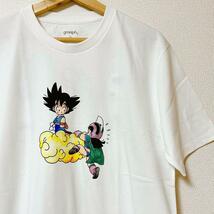 グラニフ　悟空とチチの出会い　ドラゴンボールコラボ Tシャツ　Mサイズ_画像2