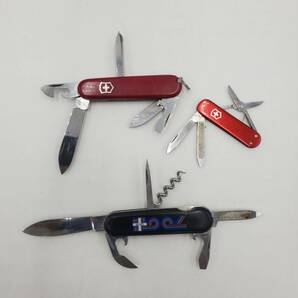 VICTORINOX アーミーナイフ 十得ナイフ マルチナイフ アウトドア キャンピングナイフ 万能ツール おまとめ ３点の画像5