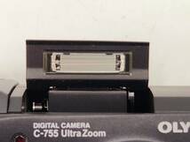 【通電確認済】OLYMPUS オリンパス CAMEDIA キャメディア C-755 オールドデジタルカメラ 単三電池使用_画像10