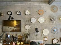 Round-Brass wall clock(検,真鍮,ミッドセンチュリー,イームズ,ビンテージ,50's,60's,北欧,midcentury,70's,80's,レトロ,40's,アンティーク_画像7