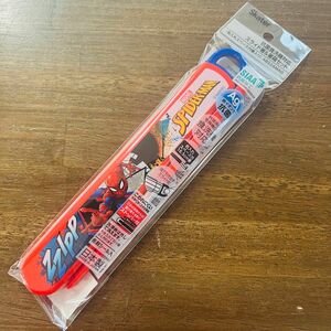 MARVEL マーベル スパイダーマン 抗菌スライド式 箸 箸箱セット 入園入学 幼稚園 保育園 小学校