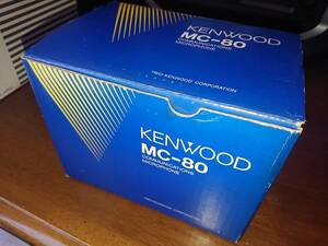 KENWOOD　MC80　元箱　（マイク本体ではありません）