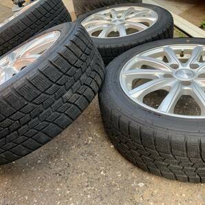 JOKER ホイール 16インチ 6.5J PCD114.3 GOODYEAR ICE NAVI6 スタッドレスタイヤ付きの画像6