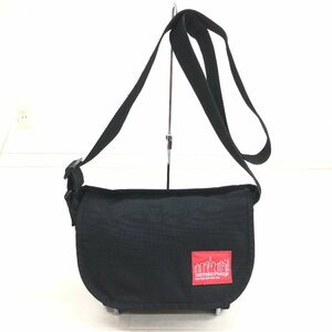 ●Manhattan Portage マンハッタンポーテージ 定番 コーデュラナイロン メッセンジャーバッグ 黒 ブラック ショルダーバッグ ユニセックス