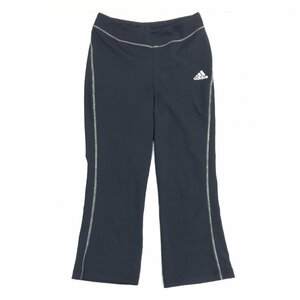 美品 adidas アディダス ストレッチ ジャージ パンツ L 黒 ブラック 国内正規品 レディース トレーニング スポーツ