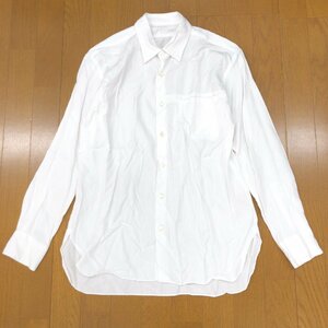 PLAIN PEOPLE プレインピープル ドレスシャツ 2(S) 白 ホワイト 日本製 長袖 国内正規品 メンズ 紳士