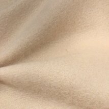 美品 UNITIKA ユニチカ 《繊維の宝石》上質 ホワイトカシミヤ100% マフラー ベージュ ストール ショール レディース 女性用 カシミア_画像6