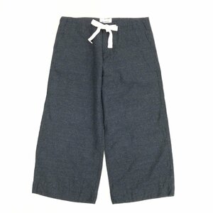 BEAMS BOY ビームス定価14,800円+税 ウール ワイド イージーパンツ F ダークグレー ワイドパンツ 国内正規品 レディース 女性用