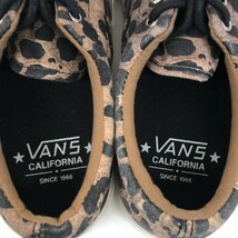 ●美品 VANS ヴァンズ エラ グラデーション ローカット スニーカー US6.5(23cm) チーター柄 ウォッシュ加工 バンズ スケボー サーフ 女性用_画像5