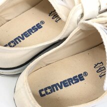 ●CONVERSE コンバース オールスターベルト 3本ベルト キャンバス ローカット スニーカー 23.5cm 生成り アイボリー ALL STAR レディース_画像5