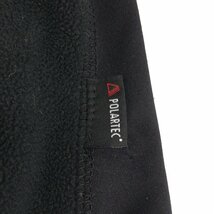 ●Eddie Bauer エディーバウアー POLARTEC ウィンドカッターフリース ベスト L 黒 ブラック ポーラテック アウトドア アメカジ メンズ_画像5