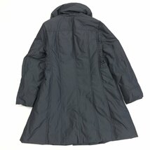 ◆Volume Color Down Coat ボリュームカラー Aライン ダウンコート L 黒系 ブラック系 ロングコート 国内正規品 レディース 女性用 婦人_画像2