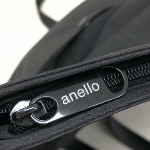 ●美品 anello アネロ 2Way 口折れ ショルダーバッグ 黒 ブラック クラッチバッグ クロスボディバッグ レディース 女性用 婦人の画像8