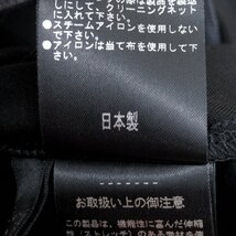 美品 GK 伊太利屋 イタリヤ 刺繍デザイン ストレッチ カーディガン 9(M) 黒 ブラック 日本製 ジャケット 羽織り 国内正規品 レディース_画像10