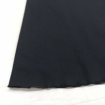 BODY DRESSING ボディドレッシング ウール フレア ドレス ワンピース 9(M) 黒 ブラック 日本製 ノースリーブ ミディ丈 レディース 女性用_画像5