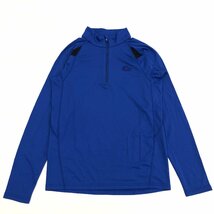 Lowe alpine ロウアルパイン ハーフジップ 吸水速乾 ドライ ジャージ アウトドアシャツ M 青 ブルー Tシャツ 長袖 ロンT メンズ 紳士_画像1