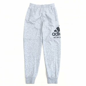 adidas アディダス ロゴプリント スウェット ジョガーパンツ S グレー ジャージ トレーニング スポーツ 国内正規品 メンズ 紳士