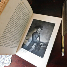 1897年　初代ネルソン子爵 英国のエレガントな古書　アンティークブック　ヴィンテージ本　洋書　アンティーク　イギリス　インテリア_画像8
