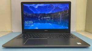 中古ノートパソコン★Windows10★DELL Core i5-7200U/@2.70GHz/8GB/SSD 120GB/15インチ以上★