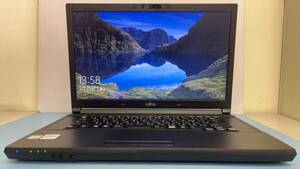 中古ノートパソコン★Windows10★Fujitsu Core i5-6300U/@2.50GHz/8GB/HDD 500GB/15インチ以上★