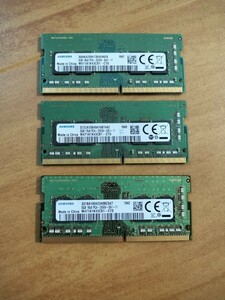 （管11）SAMSUNG PC4-2666V 1R×8 8GB 中古メモリ
