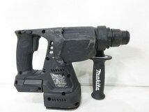 makita [マキタ] 24mm 充電式ハンマドリル [HR244D] ハンマードリル 本体のみ 18V ブラック コードレス 工具 ※異音有 /ジャンク品 4898_画像4