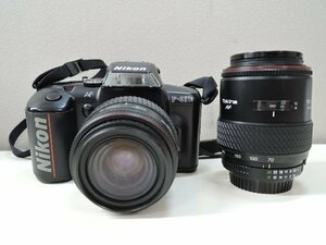 Nikon ニコン フィルムカメラ AF一眼レフカメラ F-401X レンズ付き 通電確認済/ジャンク品