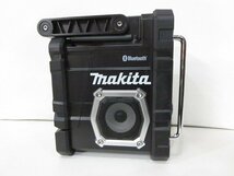 makita [マキタ] 充電式ラジオ [MR108] 現場ラジオ スピーカー アウトドア キャンプ ブラック 黒 コードレス 7.2V -18V /中古品 V16.0_画像4