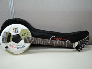 ARIA アリア Football Guitar GOAL RUSH 2010 アンプ内蔵エレキギター/ジャンク品