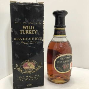 ST-366【未開栓】WILD TURKEY ワイルドターキー 1855 リザーブ ハーフボトル ウイスキー 375ml