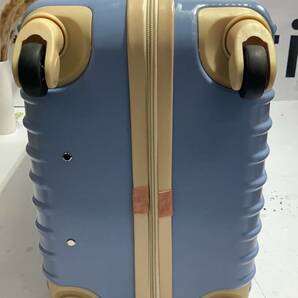 スーツケース Mサイズ ライトブルー キャリーバック キャリーケース SC112-24-LBL WLJ232の画像3
