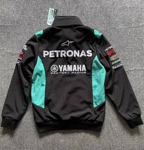 PETRONAS YAMAHA SRT ソフトシェルジャケット サイズ XL　_画像6